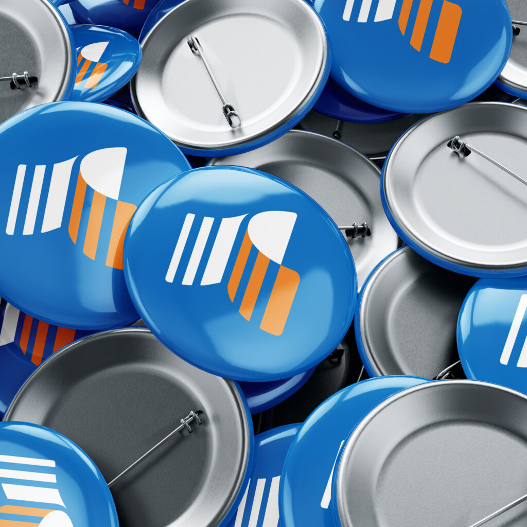 Tlc Pin Button 1x1 1